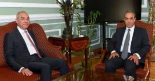 وزير الخارجية يلتقى رئيس مجلس إدارة الهيئة العامة للاستعلامات وزير الخارجية يلتقى رئيس مجلس إدارة الهيئة العامة للاستعلامات