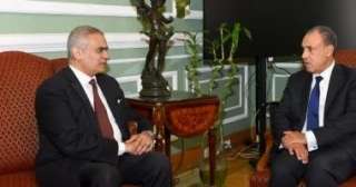 وزير الخارجية يستقبل رئيس اللجنة الوطنية لشئون اللاجئين وزير الخارجية يستقبل رئيس اللجنة الوطنية لشئون اللاجئين