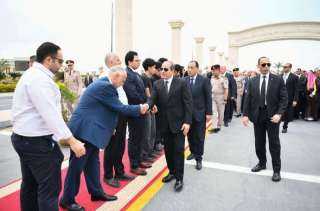 الرئيس السيسى يتقدم مشيعى جنازة اللواء كمال مدبولى والد رئيس الوزراء