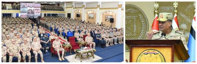 التقى بمقاتلي المنطقة الجنوبية.. وزير الدفاع: تأمين حدود مصر مهمة مقدسة