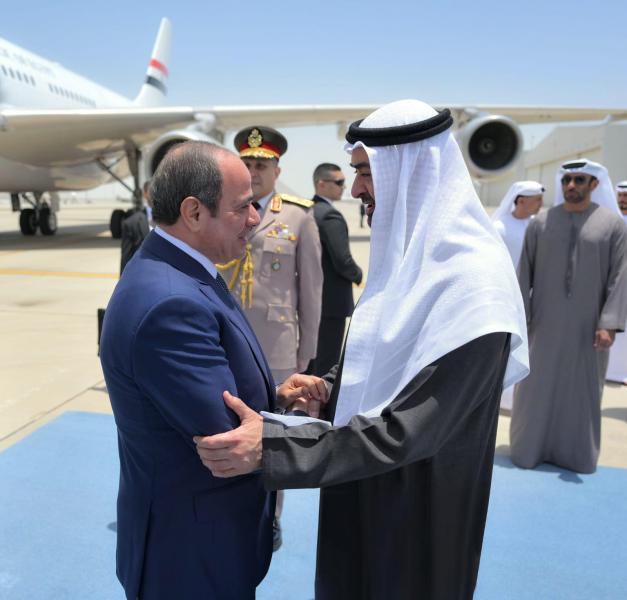 السيسي وبن زايد