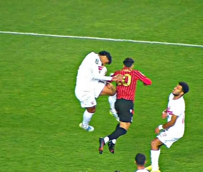 لحظة احتساب ضربة الجزاء