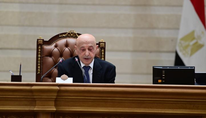 أبو العينين يرحب بعقيلة صالح بالبرلمان المصري: نعم لاستقرار وأمن ليبيا.. والتجربة المصرية نموذج للتنمية