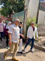 نواب بولاق الدكرور يتفقدون المنشآت الخدمية ويقترحون إنشاء ملعب جديد للشباب