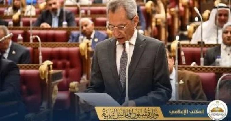 وزير الشئون النيابية: الخطة التنموية تستهدف زيادة الاستثمارات الكلية إلى 4.17 تريليون جنيه وتوفير 900 ألف فرصة عمل سنويًا