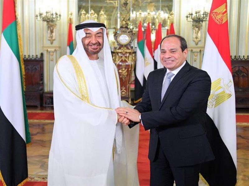 لقاء سابق بين الرئيسين 
