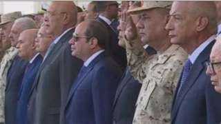 الرئيس السيسي يشهد استعراض إمكانيات أجهزة الدولة لمجابهة الأزمات والكوارث بمقر القيادة الاستراتيجية بالعاصمة الجديدة