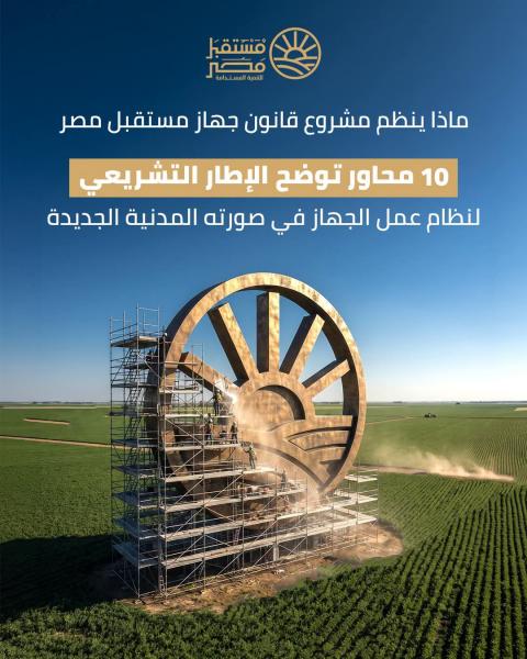 مشروع قانون جهاز مستقبل مصر 