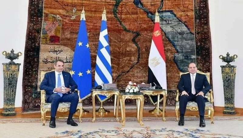 الرئيس السيسي ورئيس الوزراء اليوناني 