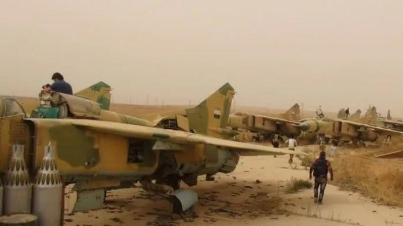 هجوم جوي غامض على مطار عسكري في سوريا