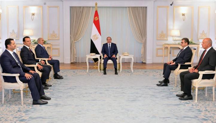 الرئيس السيسي يبحث مع  خليفة حفتر توحيد المؤسسات الليبية وإجراء الانتخابات