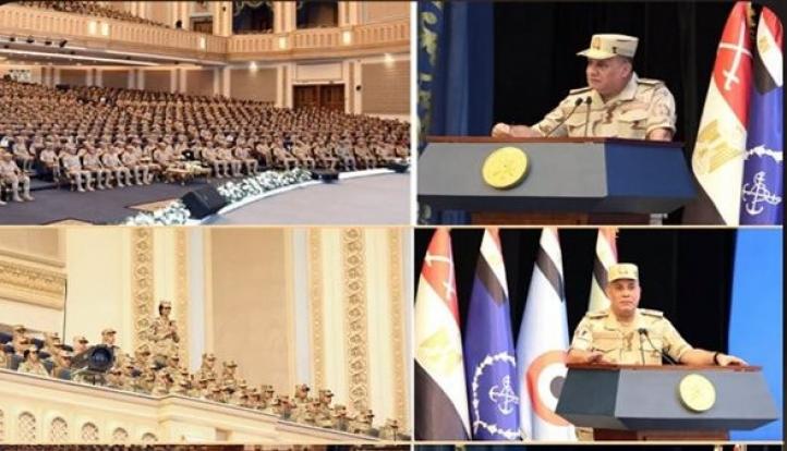 وزير الدفاع يلتقى كوادر وأطقم التمريض العسكري بالقوات المسلحة