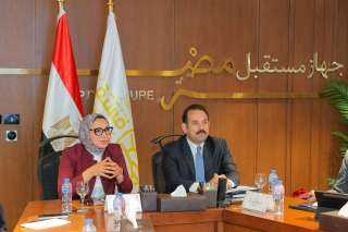 رئيس جهاز مستقبل مصر ومحافظ الوادي الجديد يبحثان فرص التعاون في الملفات التنموية والاستثمارية