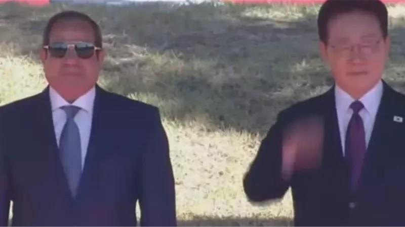 رئيس كوريا الجنوبية يستقبل الرئيس عبد الفتاح السيسي في زيارة رسمية