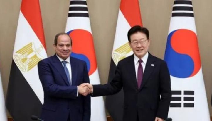هيئة الإذاعة الكورية الجنوبية تلقى الضوء على زيارة الرئيس السيسى إلى سول